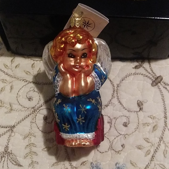 1997 Christopher Radko Lil Miss Angel Ornament - Picture 1 of 4